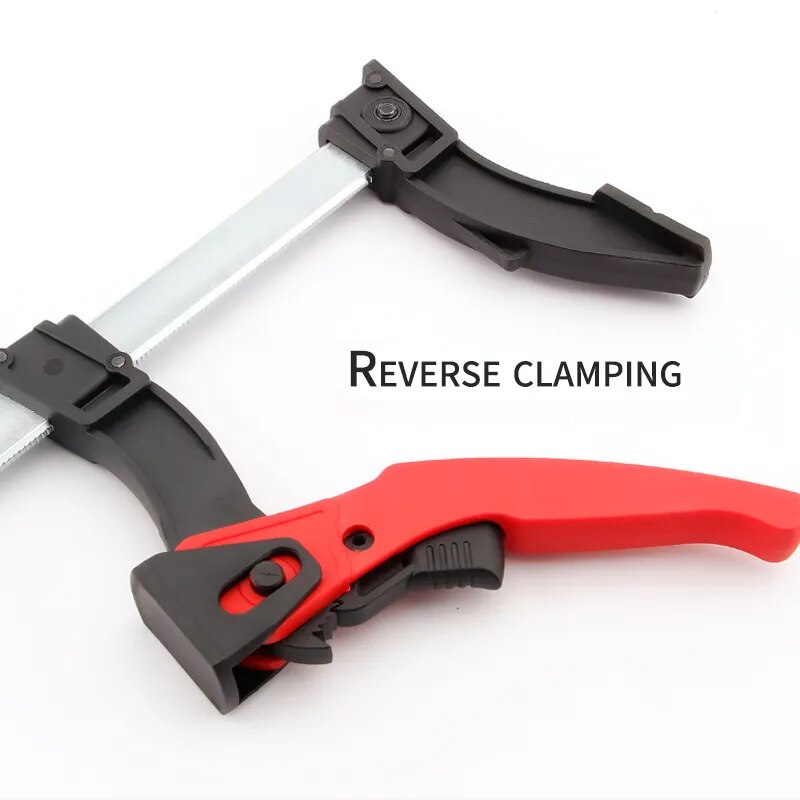 f clamp ratchet style in various lengths with abs handle heavy duty