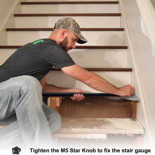 stair tread measuring tool for Measuring Stairs and shelfs and more