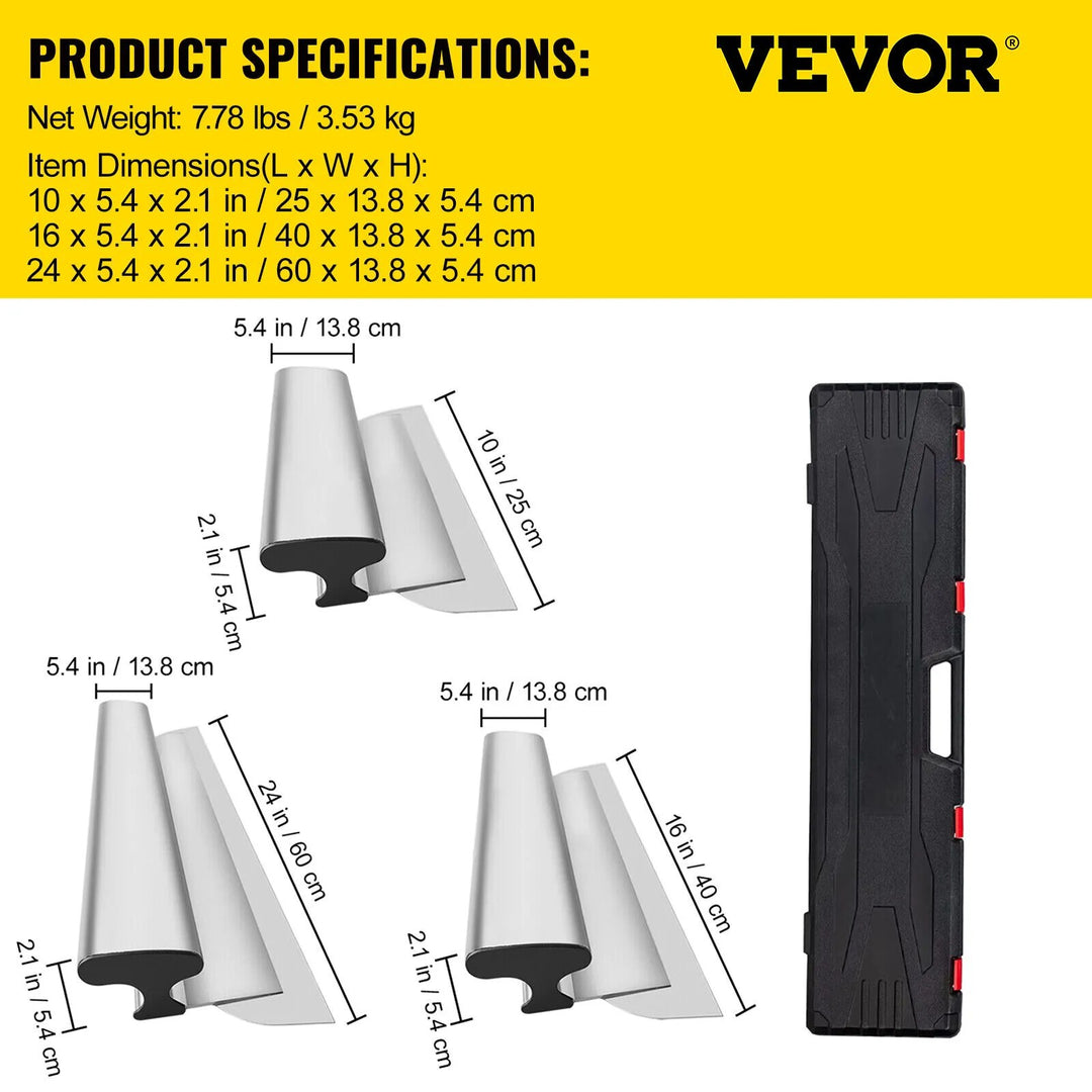 Drywall Skimming Blade by vevor for smooth drywall finishing