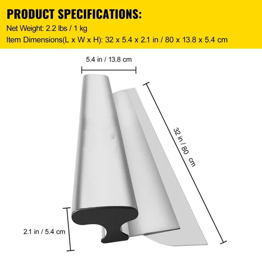 Drywall Skimming Blade by vevor for smooth drywall finishing