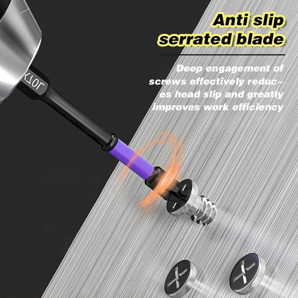 Magnetic impact Screwdriver Bits Non-slip Shockproof Phillips head