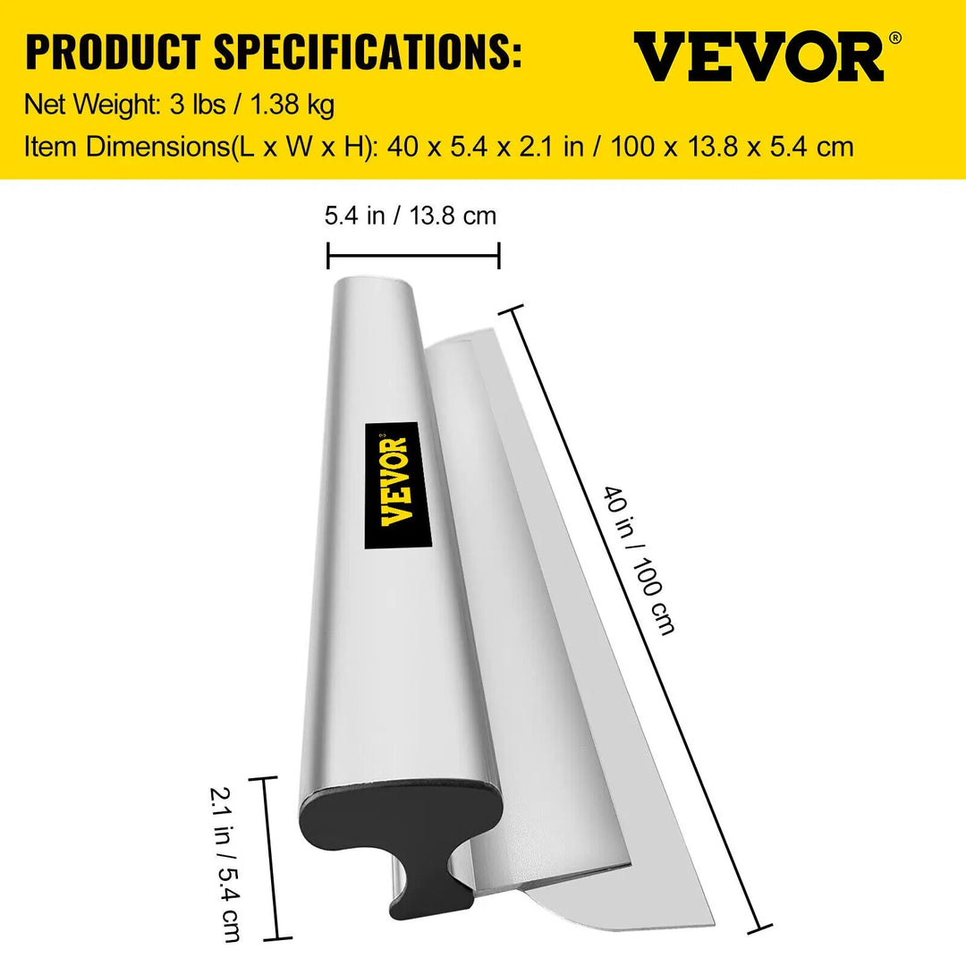 Drywall Skimming Blade by vevor for smooth drywall finishing