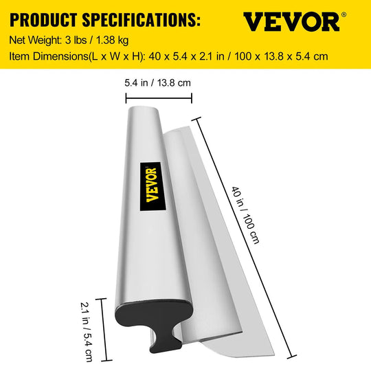 Drywall Skimming Blade by vevor for smooth drywall finishing