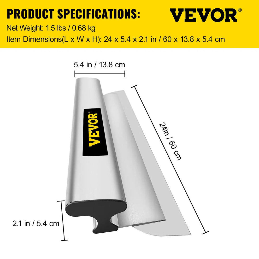 Drywall Skimming Blade by vevor for smooth drywall finishing