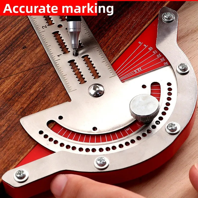 metal protractor stainless steel for precision markings for everyone.