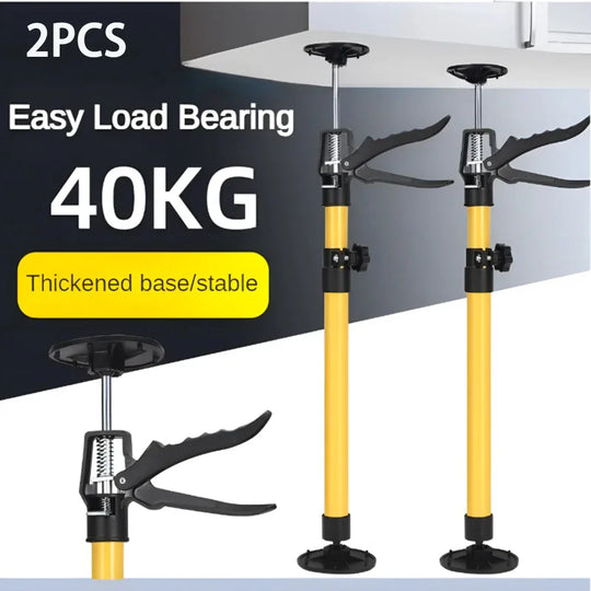 Adjustable Support Pole for Woodworking, Cabinet Jack, Drywall Support