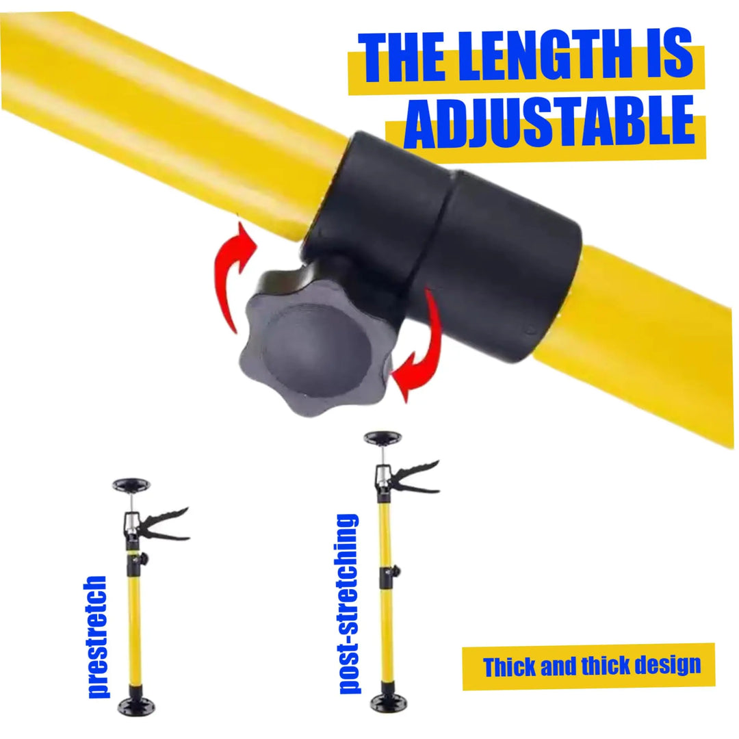 Adjustable Support Pole for Woodworking, Cabinet Jack, Drywall Support