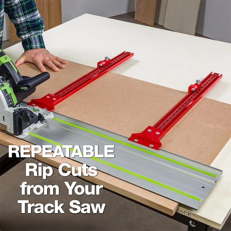 Festool TrackSaw Parallel Guide System with clamps