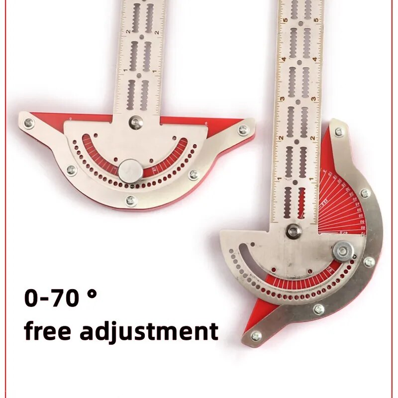 metal protractor stainless steel for precision markings for everyone.