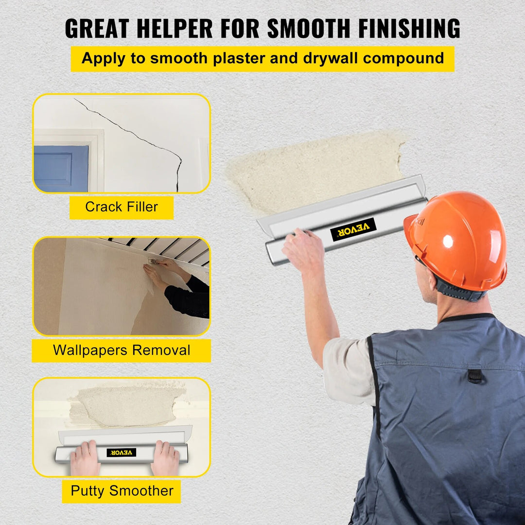 Drywall Skimming Blade by vevor for smooth drywall finishing